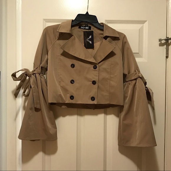 Do Be tan crop jacket - small / new with tags - Picture 1 of 7